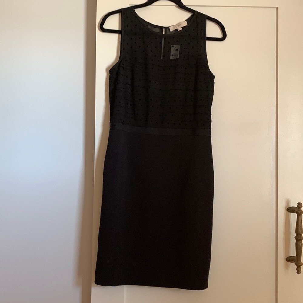 NWT Black LOFT dress